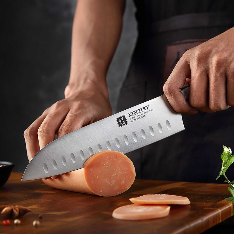 Coltello Santoku Xinzuo B35 - 7" - B35-RS