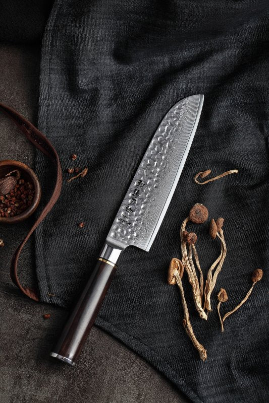 Coltello Santoku Xinzuo B1Z - 7" - B1Z-RS