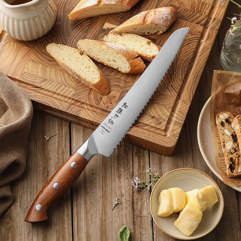 Coltello da pane Xinzuo X02 - 8" - X02-MB