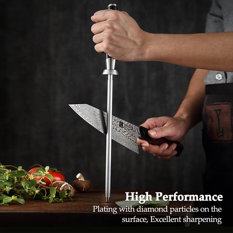 Acciaino diamantato Xinzuo B21 - 9" - B21E-MDB