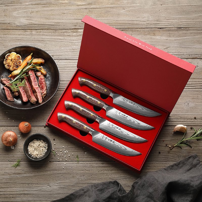 Set di 4 coltelli da bistecca Xinzuo X02M - X02M-4NP