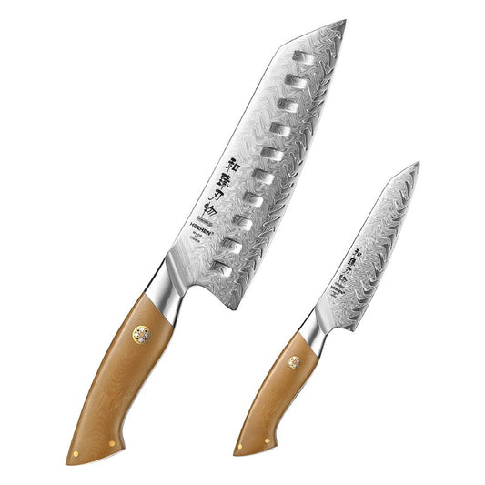 Set di 2 coltelli Xinzuo B38L (cod. B38L-A2B) - B38L-A2B