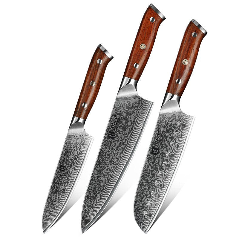 Coltello Santoku Xinzuo B13R - 7" - B13R-RS