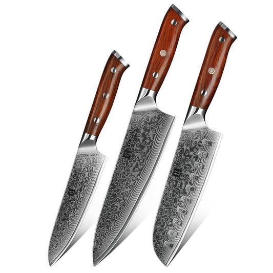 Coltello Santoku Xinzuo B13R - 7" - B13R-RS
