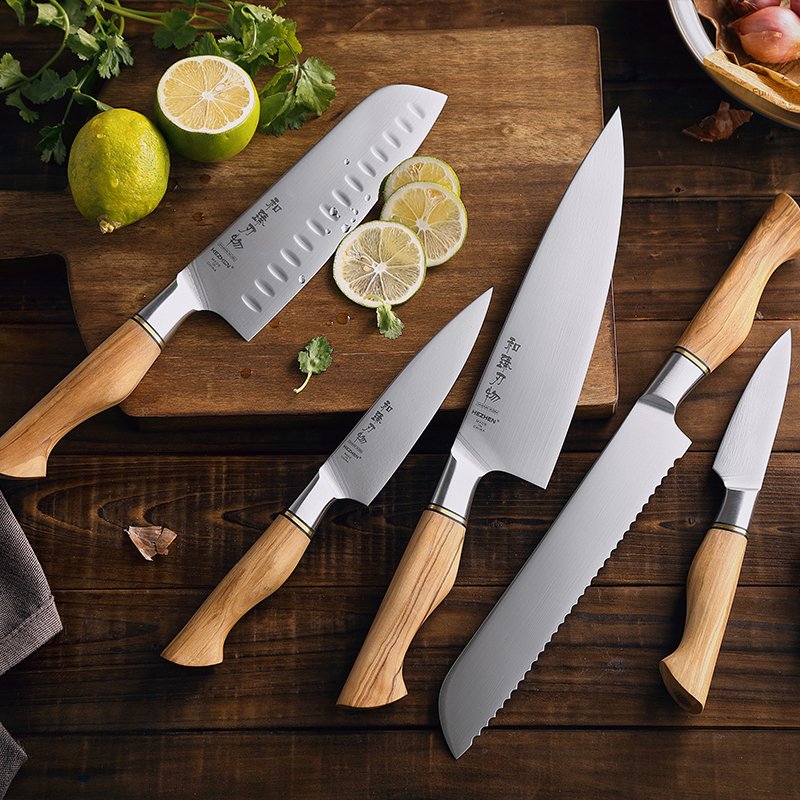 Coltello da pane Xinzuo B30S - 8" - B30S-MB