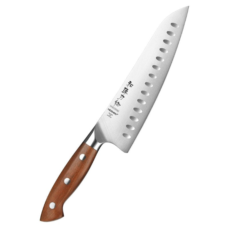 Coltello da chef con lama alveolata Xinzuo X02 - 8" - X02-RSCS