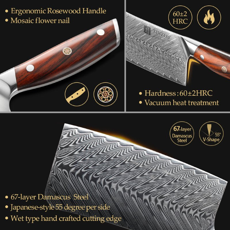 Mannarino trinciaossa Xinzuo B27 - 7" - B27-KG