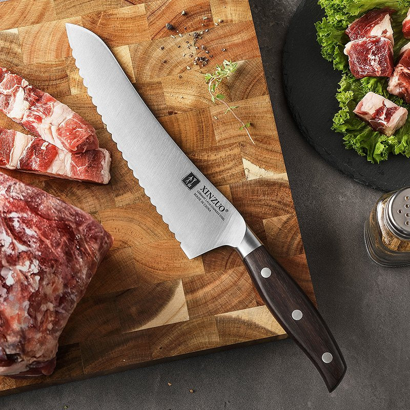 Coltello per alimenti surgelati Xinzuo B35 - 7,9" - B35-DR