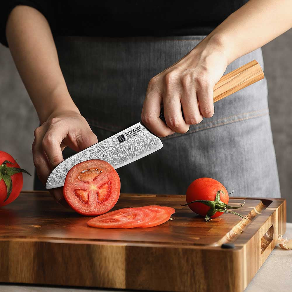 Coltello Santoku Xinzuo PM8O - 5,5" - PM8O-5.5RS