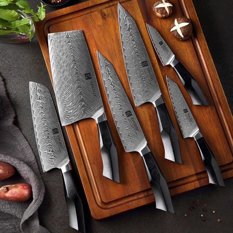 Set di 6 coltelli Xinzuo B32 (cod. B32-A6) - B32-A6