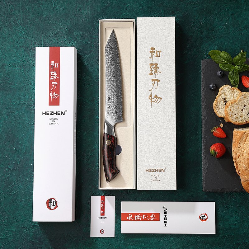 Coltello da pane Xinzuo B38 - 8" - B38-MB
