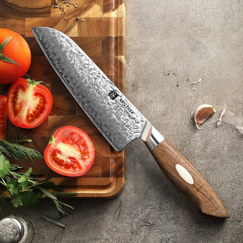 Coltello Santoku Xinzuo B46W - 7" - B46W-RS