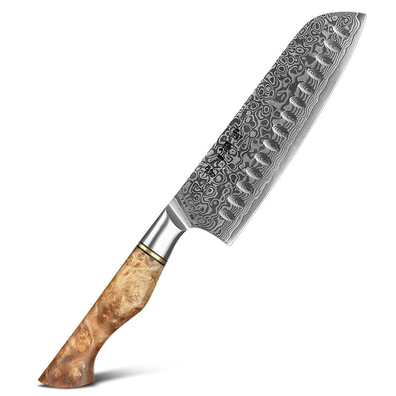 Coltello Santoku Xinzuo B30 - 7" - B30-RS