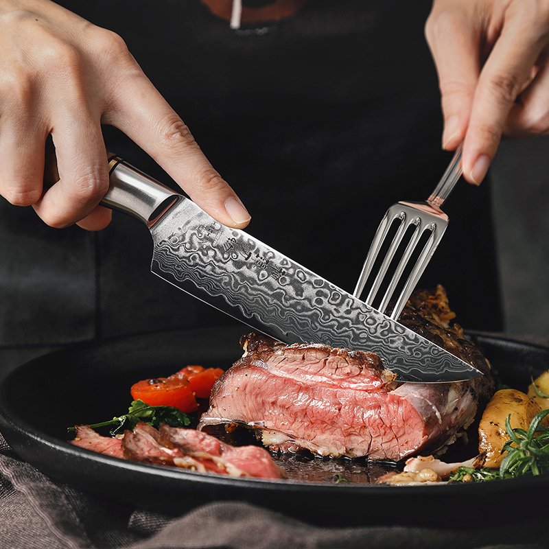 Coltello da bistecca Xinzuo B30 - 5" - B30-NP