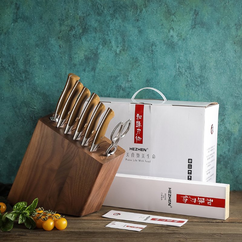 Set di 8 coltelli Xinzuo B38L - B38L-H8