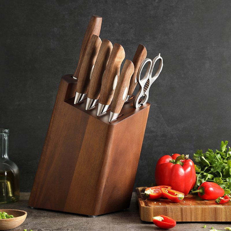 Set di 8 coltelli Xinzuo B46W (cod. B46W-H8C) - B46W-H8C