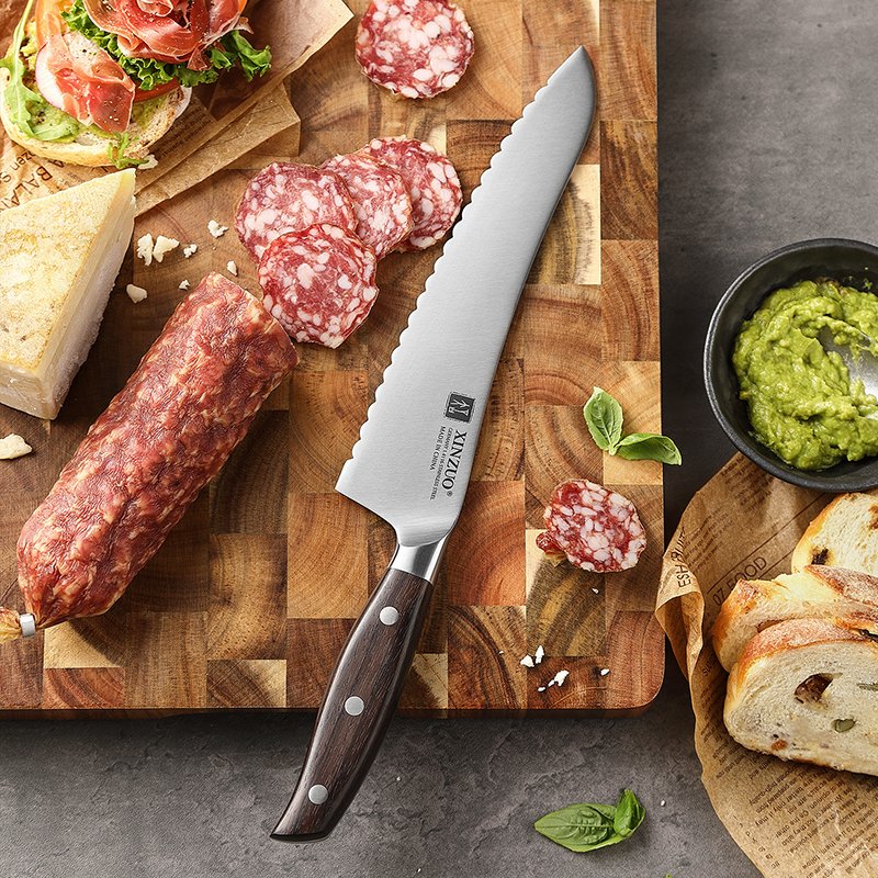 Coltello per alimenti surgelati Xinzuo B35 - 7,9" - B35-DR