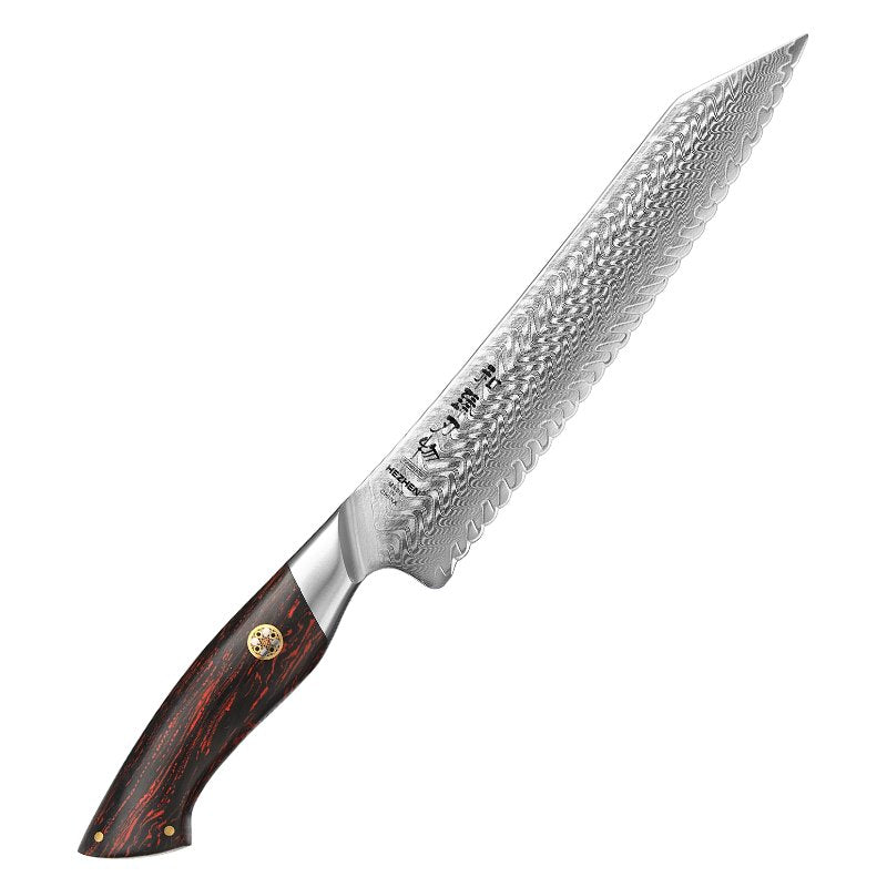 Coltello da pane Xinzuo B38 - 8" - B38-MB