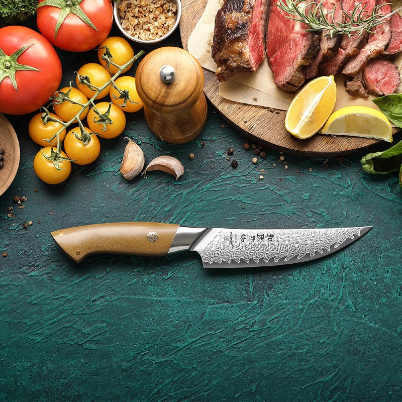 Coltello da bistecca Xinzuo B38L - 5" - B38L-NP