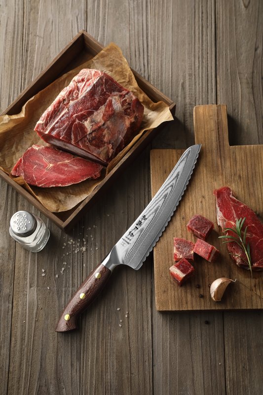 Coltello per alimenti surgelati Xinzuo X02M - 8" - X02M-DR