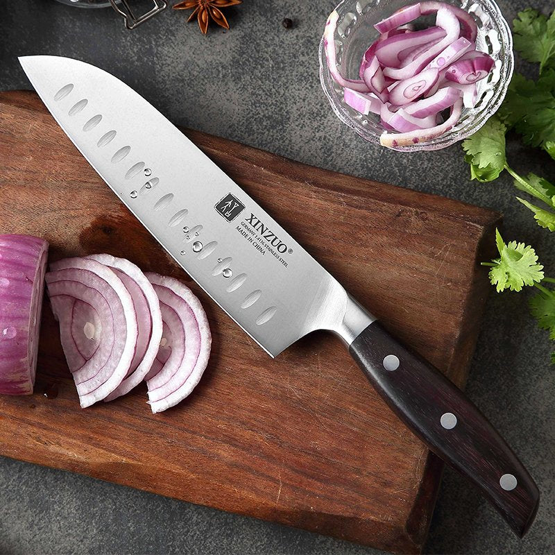 Coltello Santoku Xinzuo B35 - 7" - B35-RS