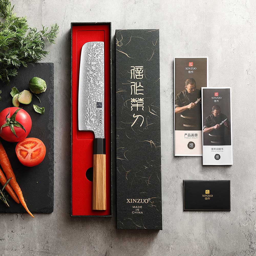 Coltello Nakiri Xinzuo PM8O - 7" - PM8O-XC