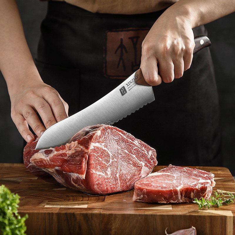 Coltello per alimenti surgelati Xinzuo B35 - 7,9" - B35-DR