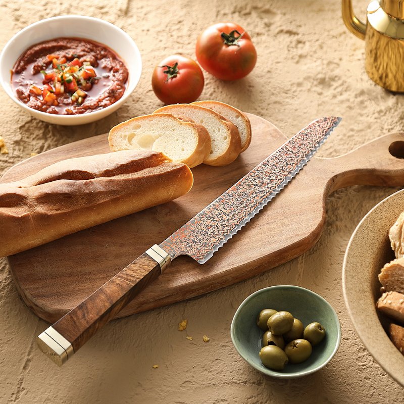 Coltello da pane Xinzuo X08C - 8,5" - X08C-MB
