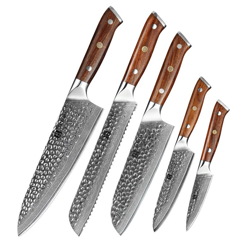 Set di 5 coltelli Xinzuo B13D (cod. B13D-A5) - B13D-A5