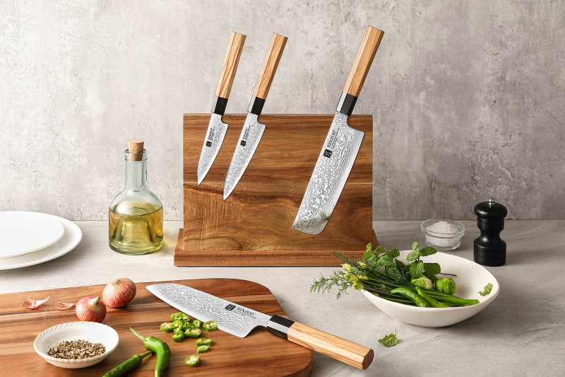 Set di 5 coltelli Xinzuo PM8O (cod. PM8O-M5) - PM8O-M5