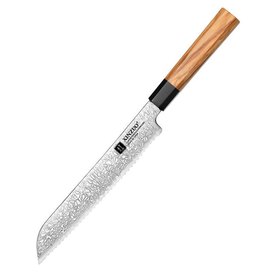 Coltello da pane Xinzuo PM8O - 8,5" - PM8O-MB