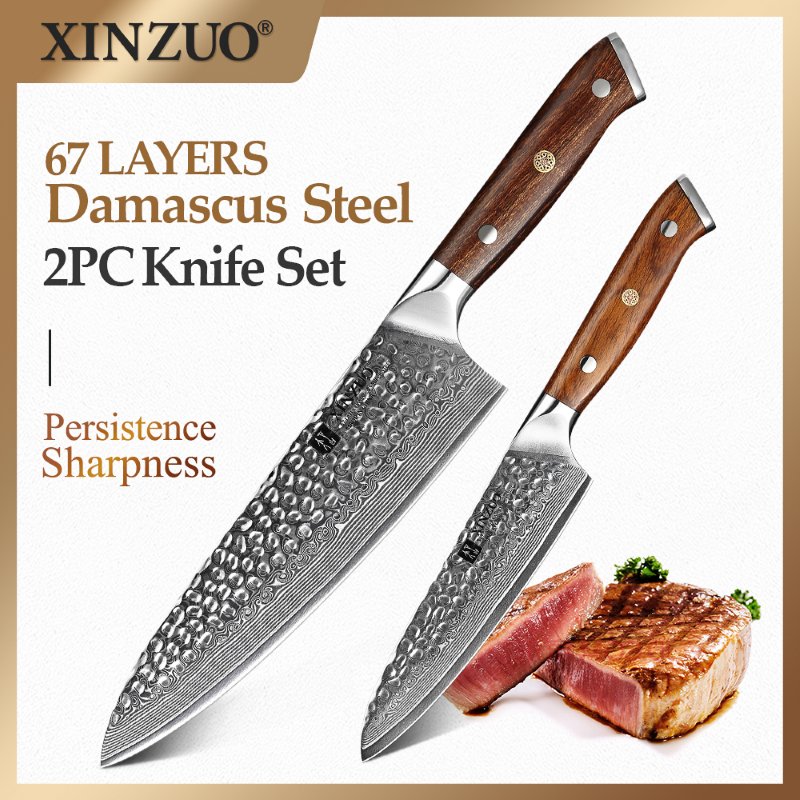 Set di 2 coltelli Xinzuo B13D - B13D-A2