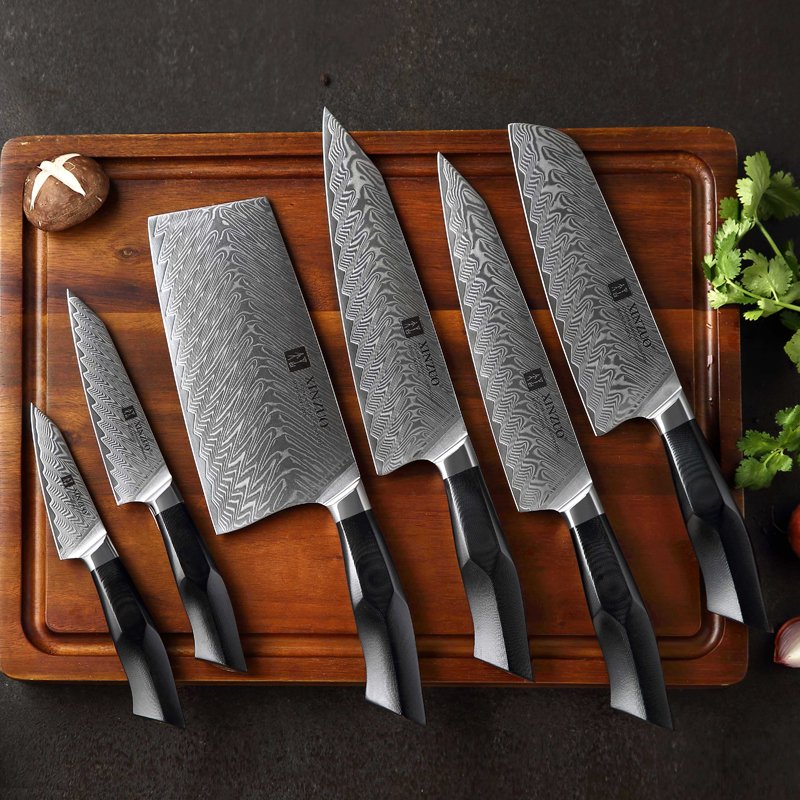 Set di 6 coltelli Xinzuo B32 (cod. B32-A6) - B32-A6