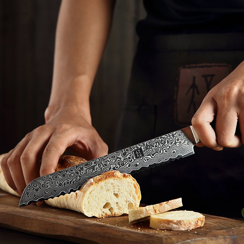 Coltello da pane Xinzuo B20 - 8" - B20-MB