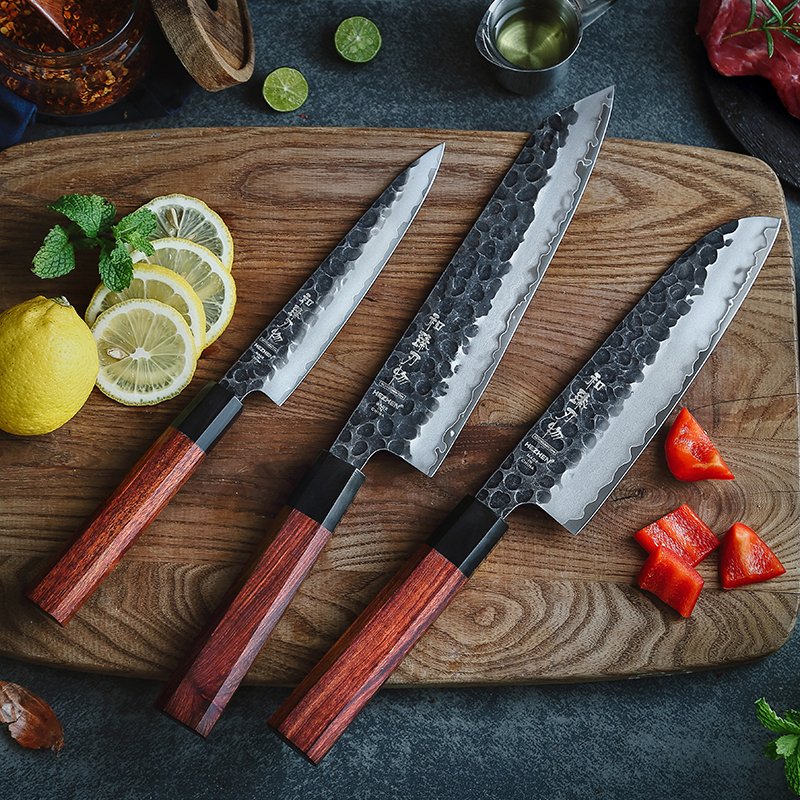 Coltello Santoku Xinzuo PM8S - 7" - PM8S-RS