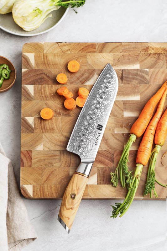 Coltello Santoku Xinzuo B37 - 7" - B37-RS