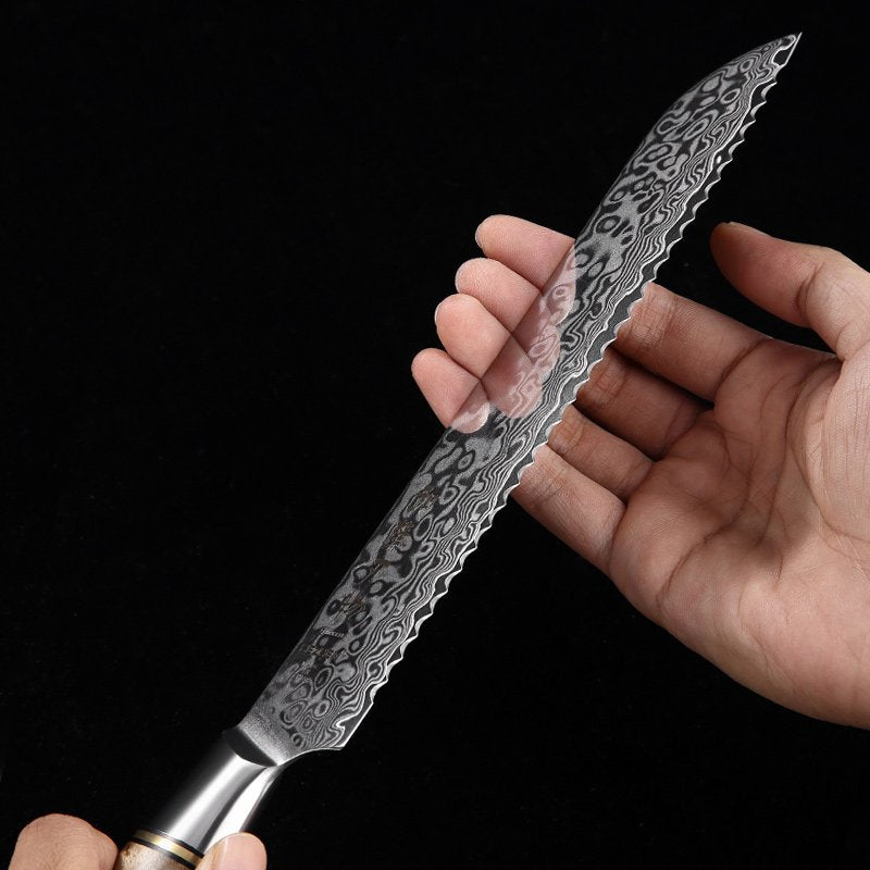 Coltello da pane Xinzuo B30 - 8" - B30-MB