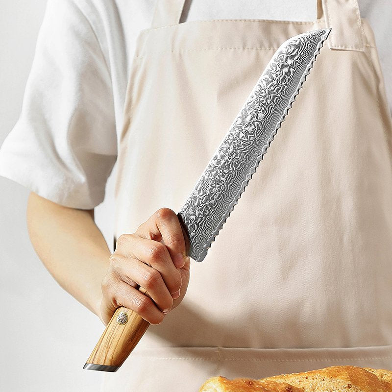 Coltello da pane Xinzuo B37 - 8,5" - B37-MB