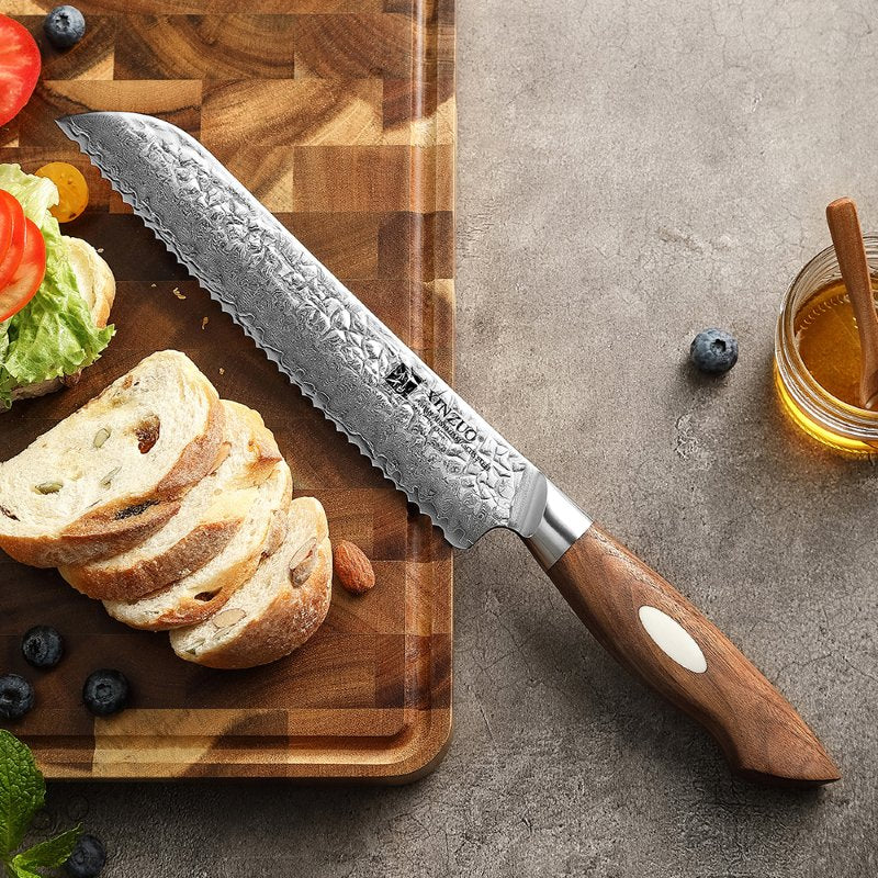 Coltello da pane Xinzuo B46W - 8" - B46W-MB