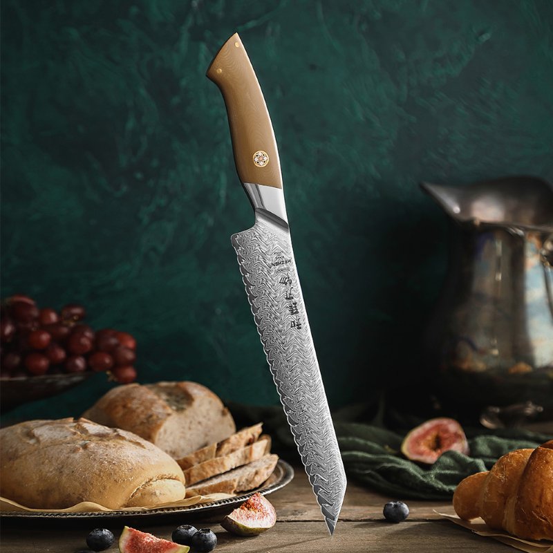 Coltello da pane Xinzuo B38L - 8,5" - B38L-MB
