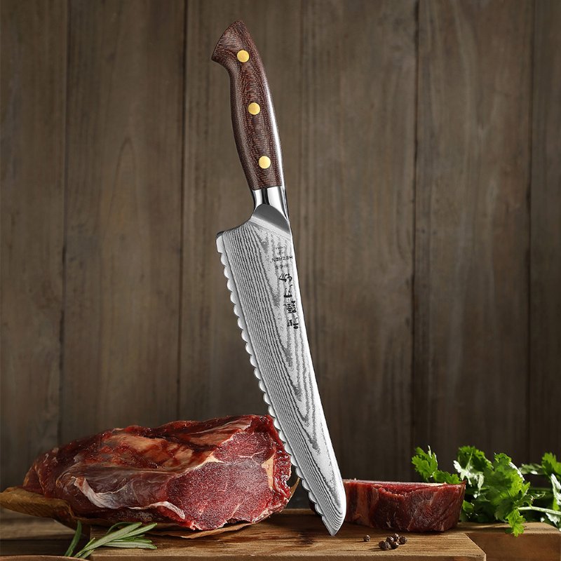 Coltello per alimenti surgelati Xinzuo X02M - 8" - X02M-DR
