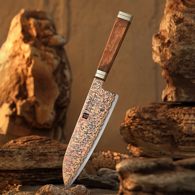 Coltello Santoku Xinzuo X08C - 7" - X08C-RS