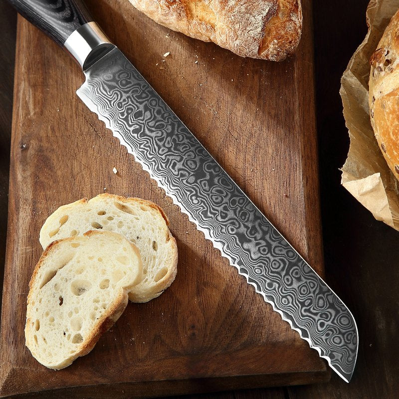 Coltello da pane Xinzuo B20 - 8" - B20-MB