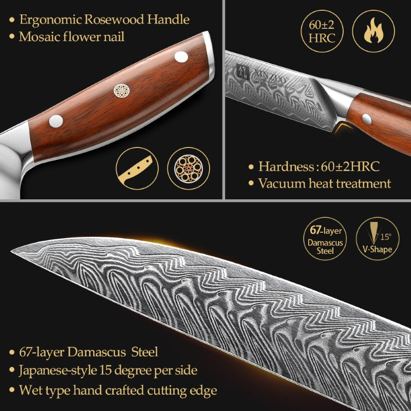 Coltello da affettare Xinzuo B27 - 8,5" - B27-QR