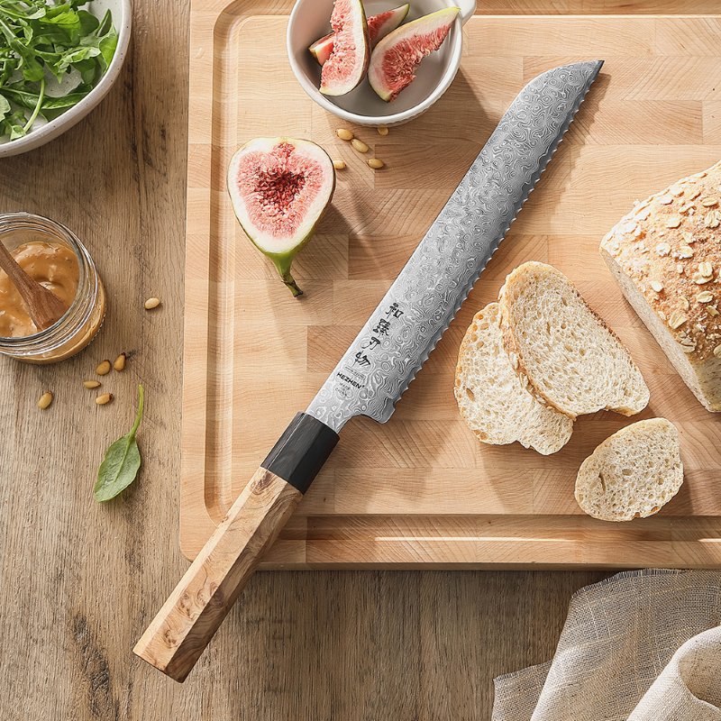 Coltello da pane Xinzuo PM8B - 8,5" - PM8B-MB