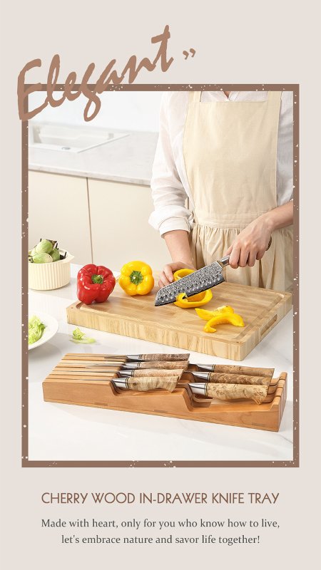 Vassoio portacoltelli da cassetto Xinzuo Tray-C7 - Tray-C7