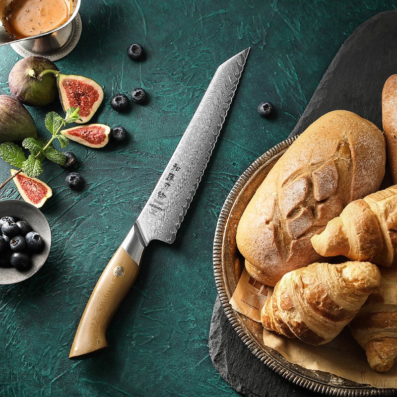 Coltello da pane Xinzuo B38L - 8,5" - B38L-MB