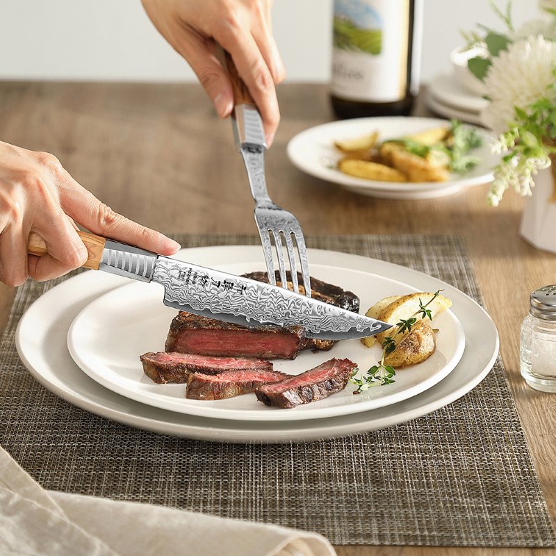 Set di 2 coltelli Xinzuo PM8O (cod. PM8O-B2) - PM8O-B2
