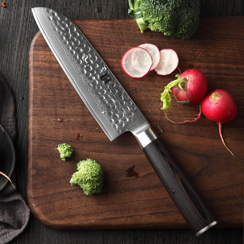Coltello Santoku Xinzuo B1H - 7" - B1H-RS