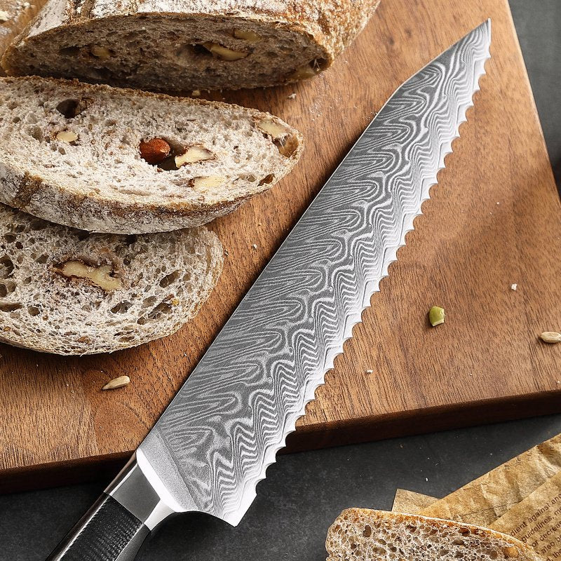 Coltello da pane Xinzuo B32 - 8" - B32-MB